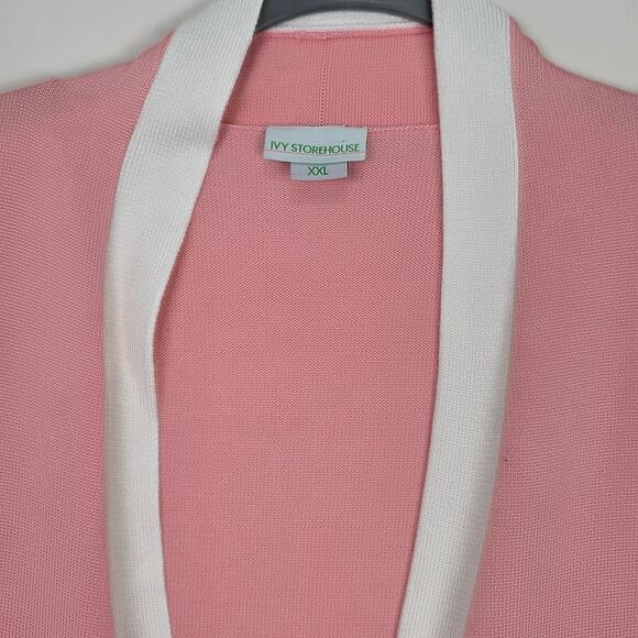 Alpha Kappa Alpha (AKA) Sorority Pink Cardigan Sweater, Size XXL, EUC - Picture 3 of 7
